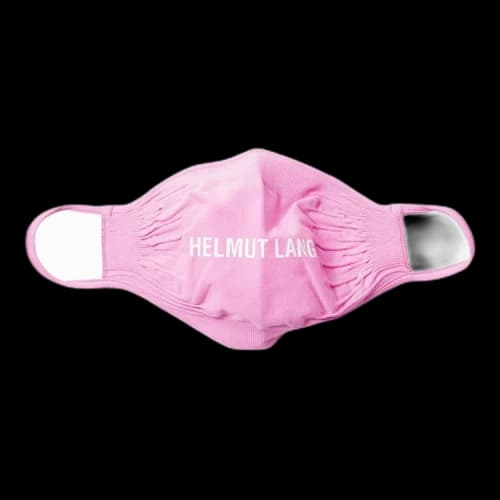 Helmut Lang Logo Mask 'Disco Pink'