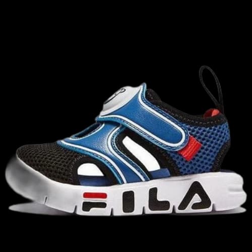 (TD) FILA Sportswear Sandals 'Blue Black White'