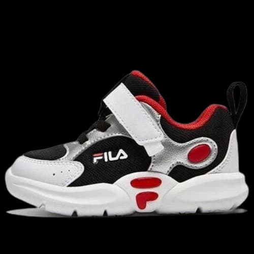 (TD) FILA Sport Sneakers 'Silver Black Red'