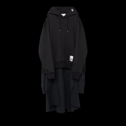 Maison Mihara Yasuhiro Combined Hoodie 'Black'