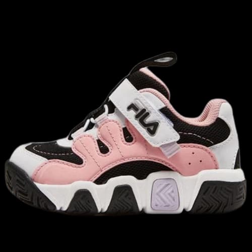 (TD) FILA FUSION Croissant Sneakers 'Pink White Black'