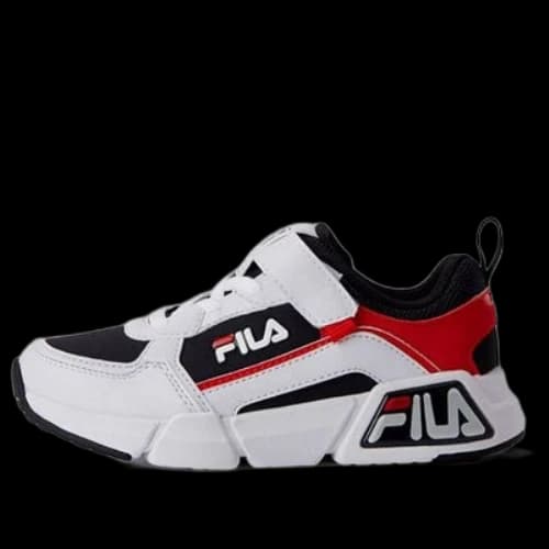 (PS) FILA Casual Running Shoes 'White Black Red'