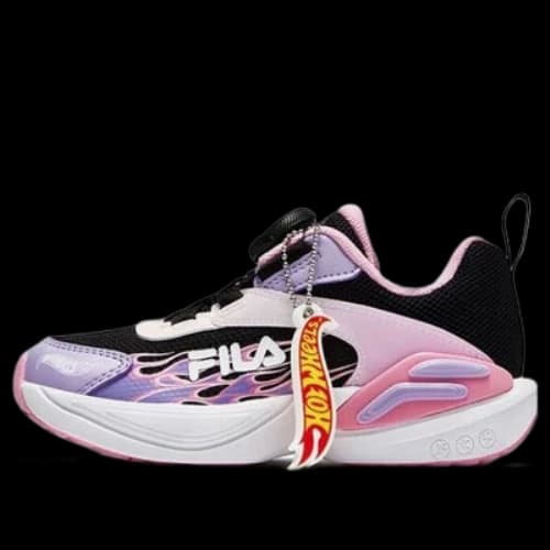 (PS) FILA Casual Athletic Sneakers 'Pink Black White'