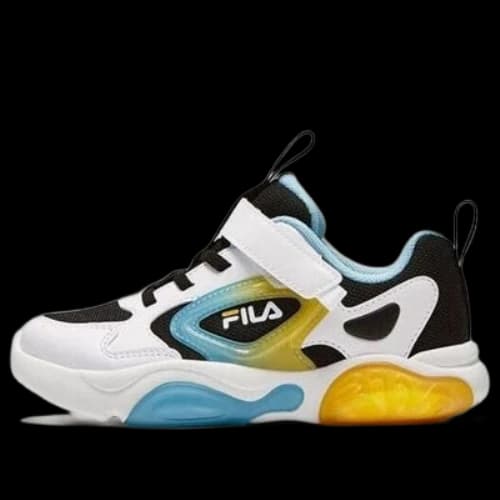 (PS) FILA Athletic Training Sneakers 'White Black Blue'
