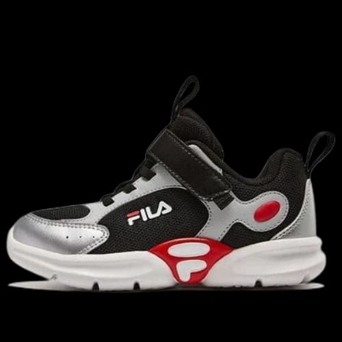 (PS) FILA Sport Sneakers 'Silver Black Red'