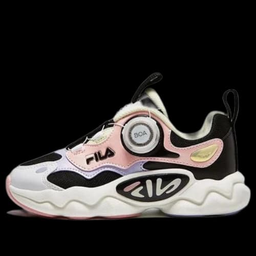 (GS) FILA FUSION Phantom 2 Shoes 'White Pink Black'