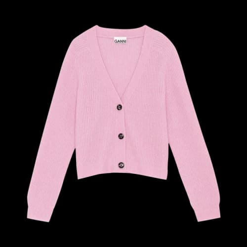 GANNI Soft Wool Knit 'Pink'