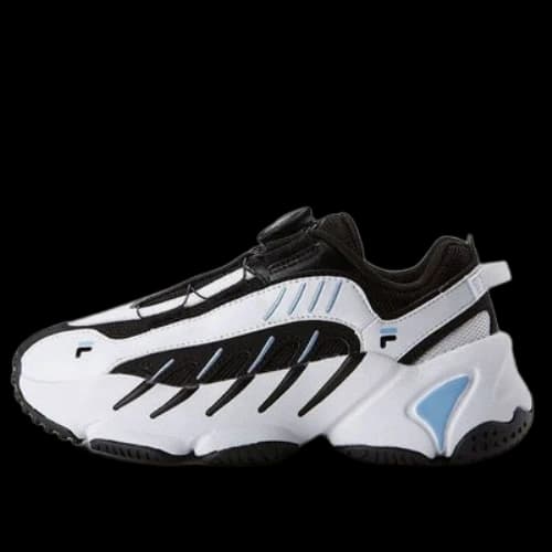 (GS) FILA Retro Sport Shoes 'White Black Blue'