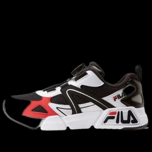 (GS) FILA Sport Shoes Low 'Black White'