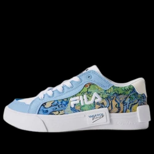 (GS) FILA x Van Gogh Skate Shoes 'Blue White'