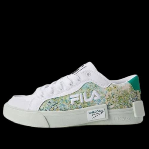 (GS) FILA x Van Gogh Skate Shoes 'Green White'