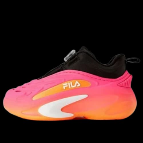 (GS) FILA Fashion Running Sneakers 'Pink Orange'