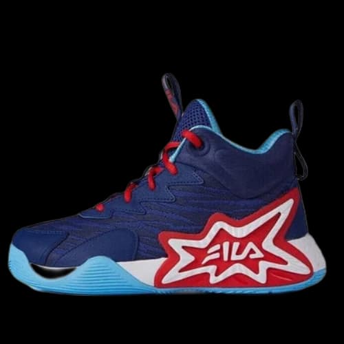 (GS) FILA Sport Basketball Shoes 'Blue Red'