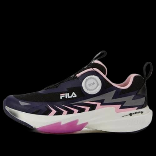 (GS) FILA Boa Athletic Shoes 'Black Pink'