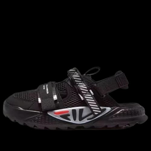(GS) FILA Tank Sandals 'Black'