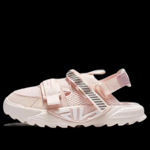(GS) FILA Tank Sandals 'Pink White'