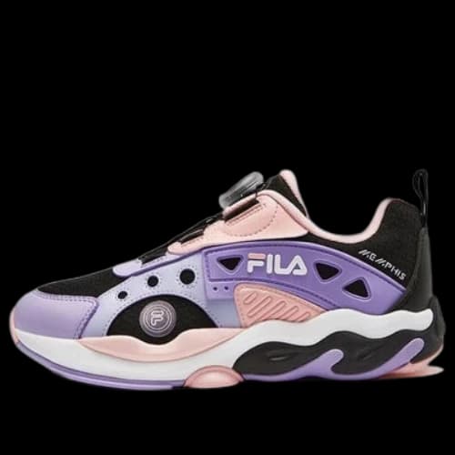(GS) FILA Sportswear Sneakers 'Purple Black Pink'
