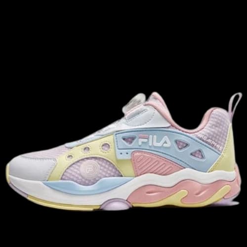 (GS) FILA Sportswear Sneakers 'Pink Blue Yellow'