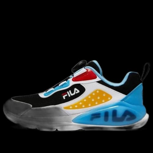 (GS) FILA BOA Running Shoes 'White Black Blue'