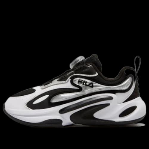 (GS) FILA KIDS WHALE II Sneakers 'Black White'