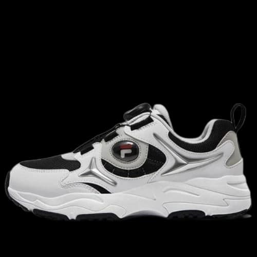 (GS) FILA FUSION ANCERUS PLUS Sneakers 'White Black Silver'