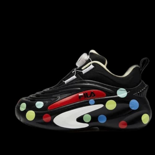 (GS) FILA Whale Sneakers 'Black Multi'