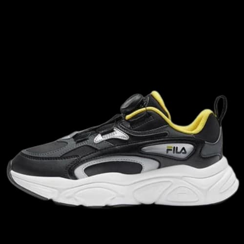 (GS) FILA Sportswear Running Shoes 'Black White'