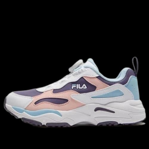 (GS) FILA Classic Sport Shoes 'White Pink Blue'