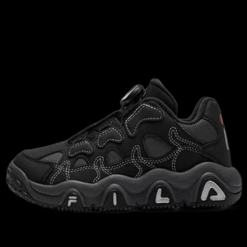 (GS) FILA Athletic Basketball Shoes 'Black'