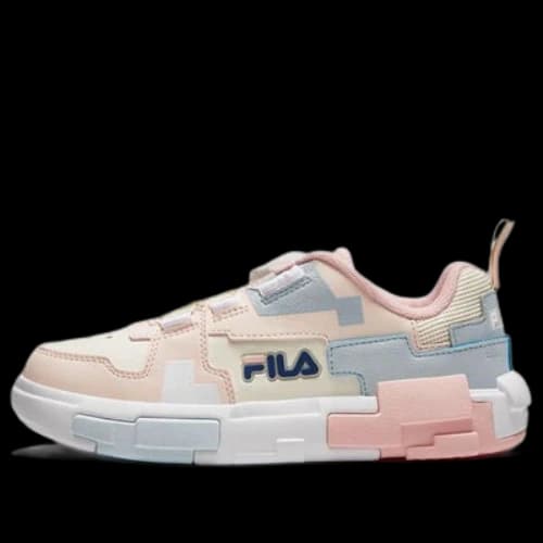 (GS) FILA Brick Sneakers 'Pink Blue White'