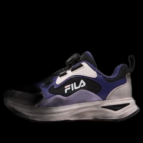 (GS) FILA Fashion Sport Shoes 'Pink Black Purple'