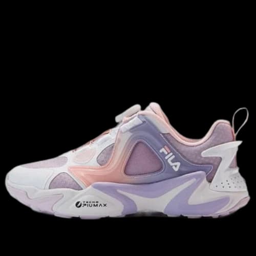 (GS) FILA Lifestyle Sneakers 'White Purple Pink'