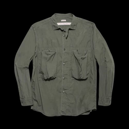 Kapital Broad Anorak Long-Sleeve Shirt 'Khaki'