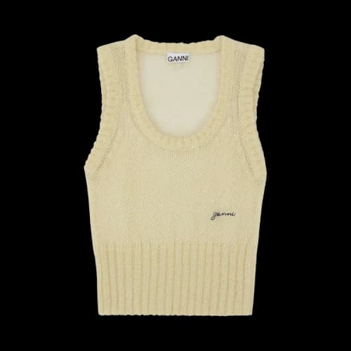 GANNI Open Vest 'Flan'
