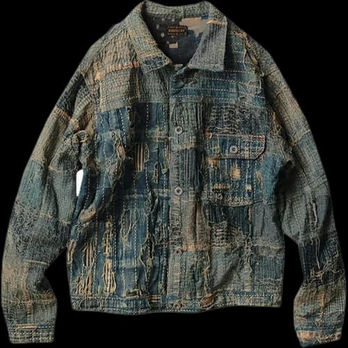Kapital Kountry 1st Boro Denim Jacket 'Indigo'