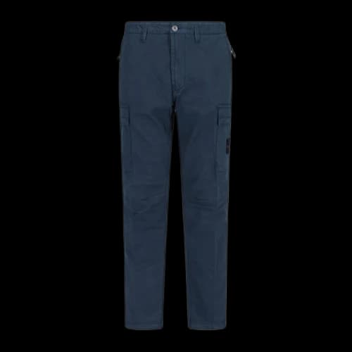 Stone Island Logo Cargo Pants Navy