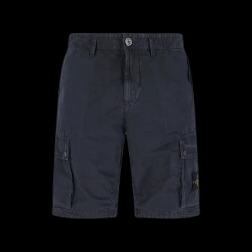 Stone Island Bermuda Shorts Logo Navy