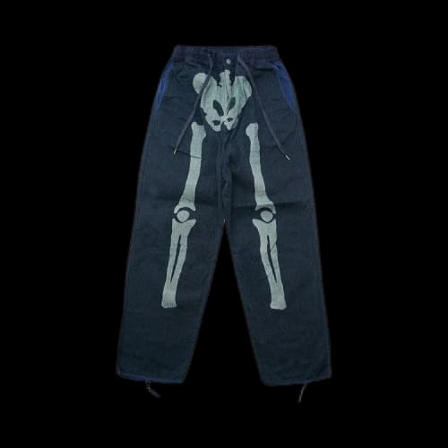 Kapital IDG Do-Gi Canvas Easy Pants 'Indigo'