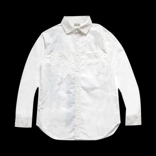 Kapital Ox Kountry Work Shirt 'White'