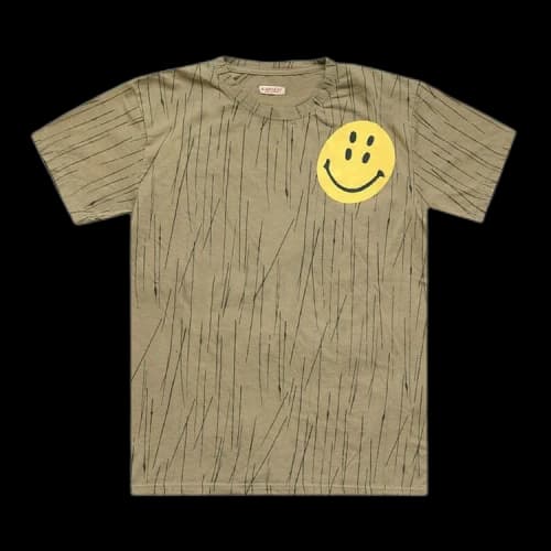 Kapital Rain Camo Jersey Crew Tee 'Khaki'