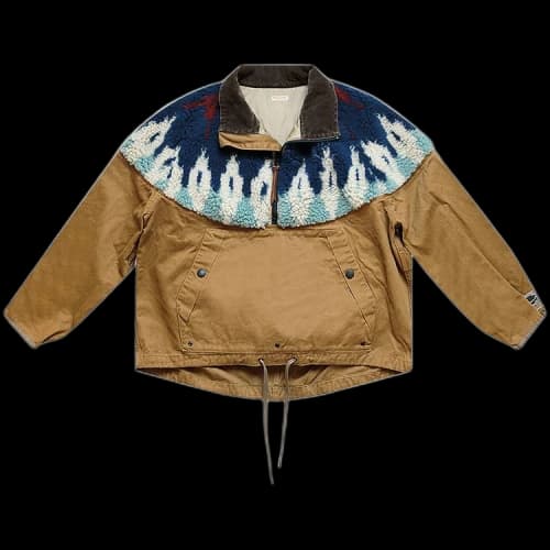 Kapital Chino x BOA Fleece Nordic Anorak 'Camel'