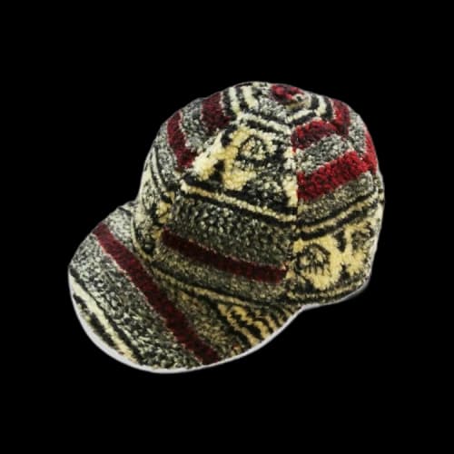 Kapital BOA Fleece Baseball Cap 'Black'