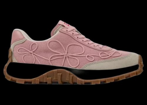 Camper Drift Trail Sneaker Pink Floral Embroidery (Women's)