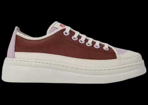 Camper Twins Runner Up Sneaker Brown Orange Pink (Women's)