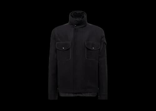 Moncler Avoine Short Quilted Jacket Black