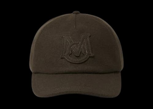 Moncler Logo-Embroidered Cap Khaki