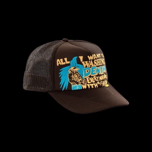 Kapital Laundry Shrink Truck Cap 'Brown'