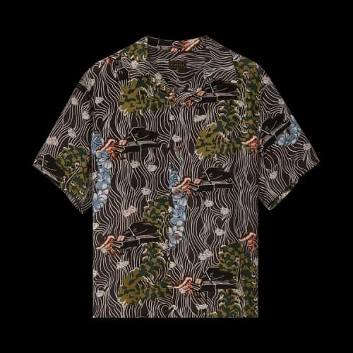 Kapital Silk Rayon Piano PT Aloha Shirt 'Black'