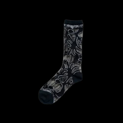 Kapital 168 Yarns Nasca Quilt See Through Socks 'Black'