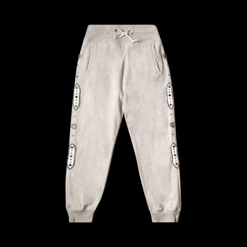 Kapital 12/Grandrelle SWT Knit Pants (Studs Remake) 'Ecru'